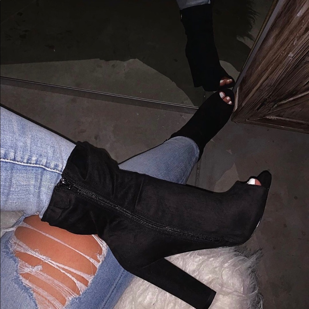 Tiffany bootie in black